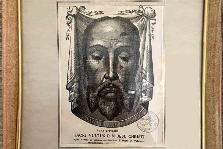 True likeness of the Most Holy Face of our Lord Jesus Christ