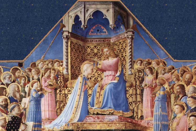 “Coronation of the Virgin” by Fra Angelico