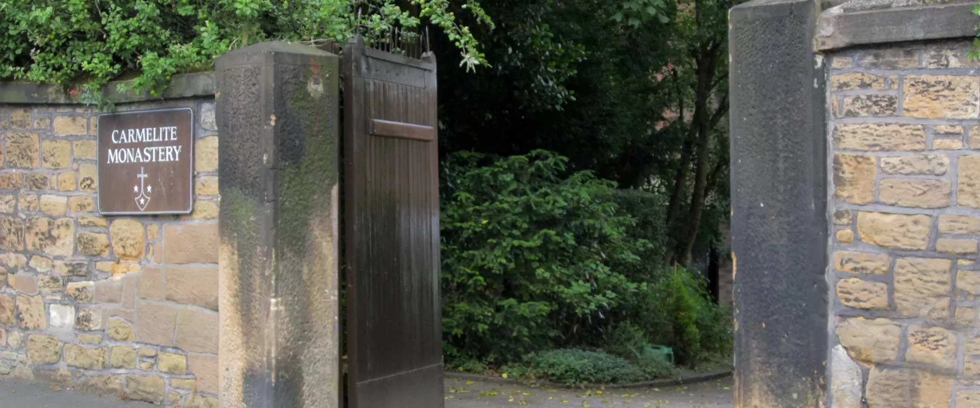 Entrance to Carmelite Monastery, Grosvenor Place, Birkenhead, Wirral, England